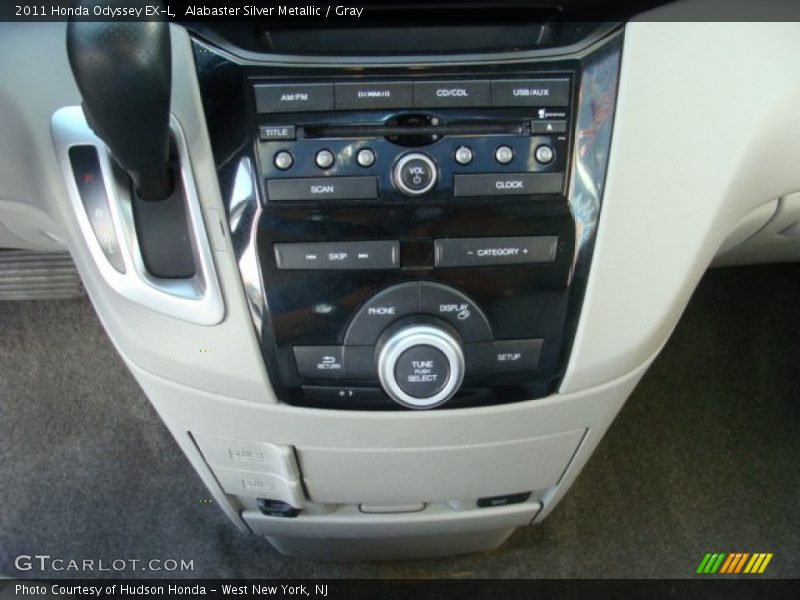 Alabaster Silver Metallic / Gray 2011 Honda Odyssey EX-L