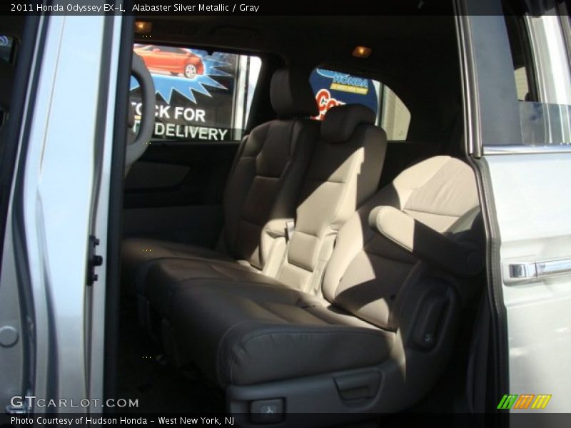 Alabaster Silver Metallic / Gray 2011 Honda Odyssey EX-L