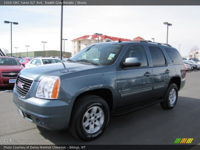 Stealth Gray Metallic / Ebony 2009 GMC Yukon SLT 4x4