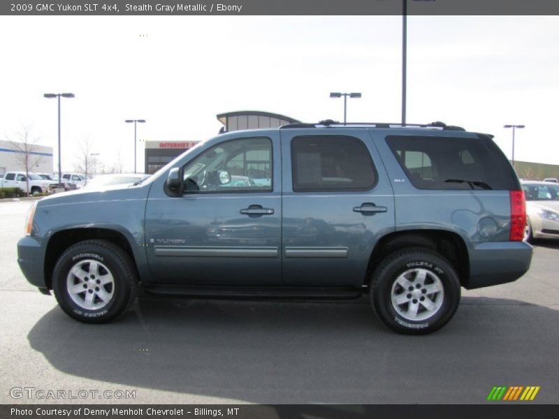 Stealth Gray Metallic / Ebony 2009 GMC Yukon SLT 4x4