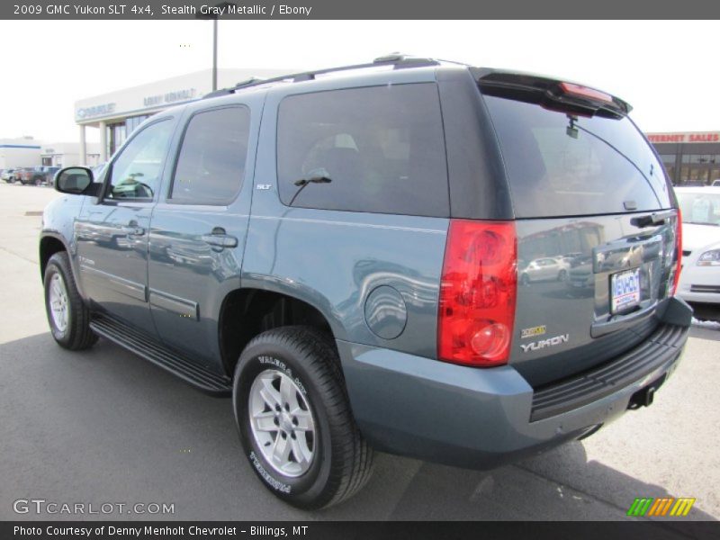Stealth Gray Metallic / Ebony 2009 GMC Yukon SLT 4x4
