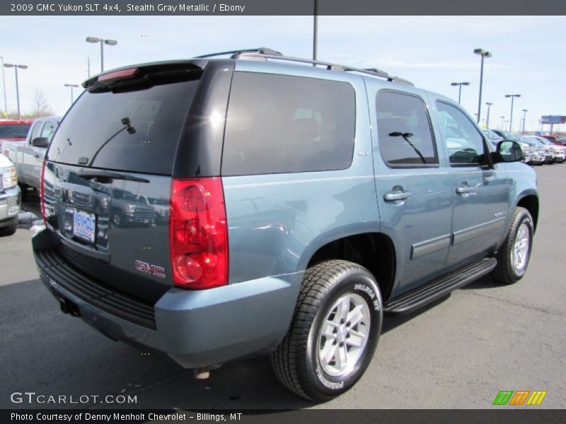 Stealth Gray Metallic / Ebony 2009 GMC Yukon SLT 4x4