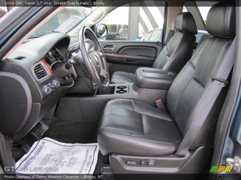 Stealth Gray Metallic / Ebony 2009 GMC Yukon SLT 4x4