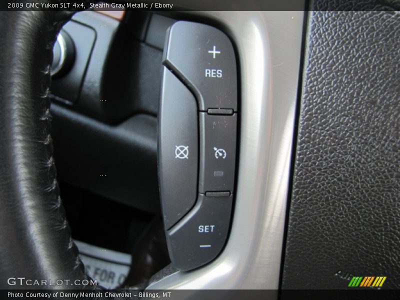 Stealth Gray Metallic / Ebony 2009 GMC Yukon SLT 4x4