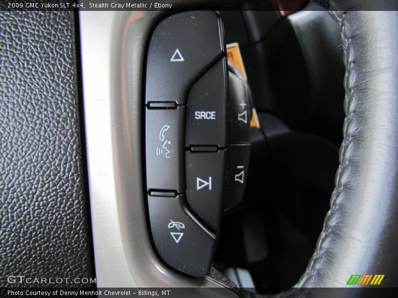 Stealth Gray Metallic / Ebony 2009 GMC Yukon SLT 4x4