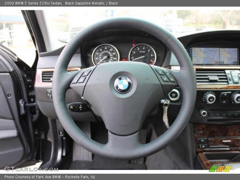  2009 5 Series 528xi Sedan Steering Wheel
