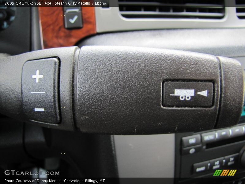 Stealth Gray Metallic / Ebony 2009 GMC Yukon SLT 4x4