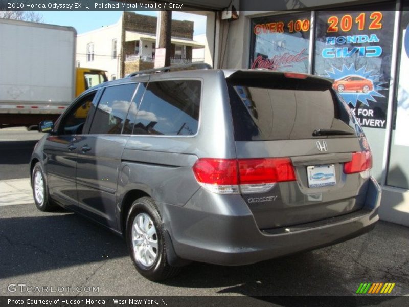 Polished Metal Metallic / Gray 2010 Honda Odyssey EX-L