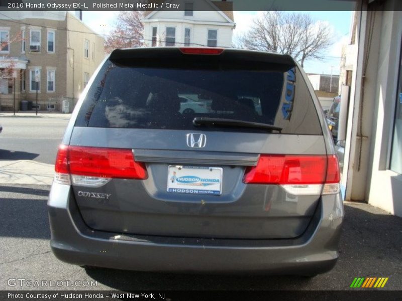 Polished Metal Metallic / Gray 2010 Honda Odyssey EX-L