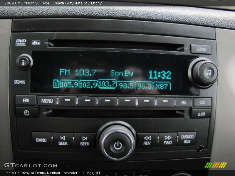 Stealth Gray Metallic / Ebony 2009 GMC Yukon SLT 4x4