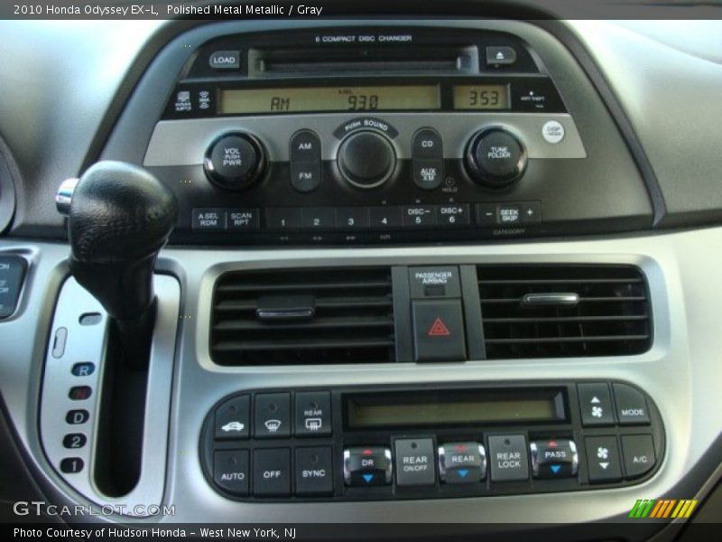 Polished Metal Metallic / Gray 2010 Honda Odyssey EX-L