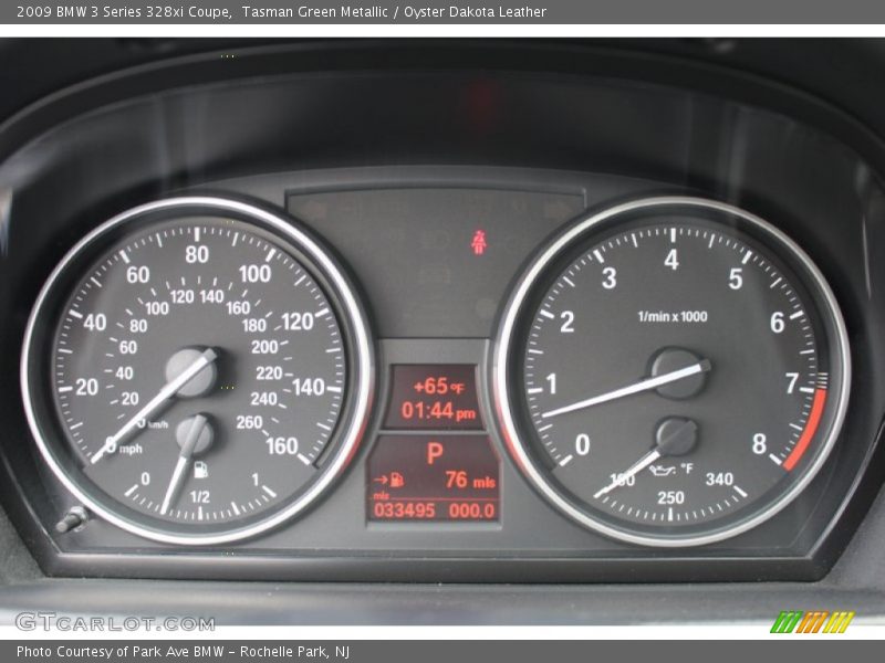  2009 3 Series 328xi Coupe 328xi Coupe Gauges