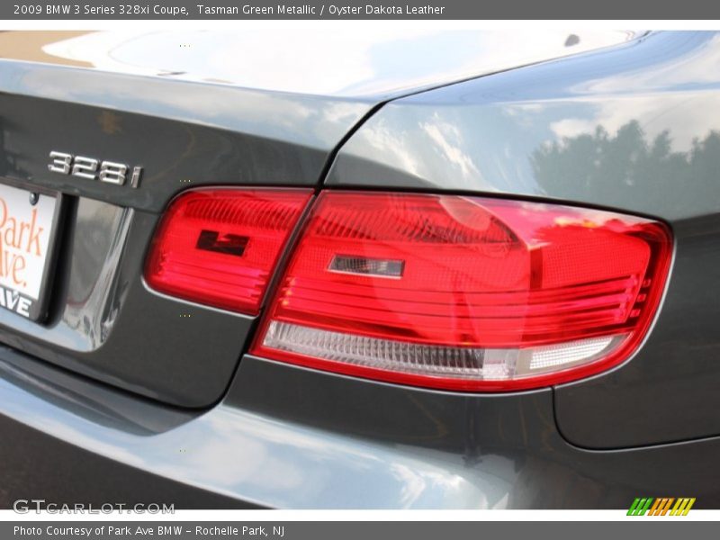 Tasman Green Metallic / Oyster Dakota Leather 2009 BMW 3 Series 328xi Coupe