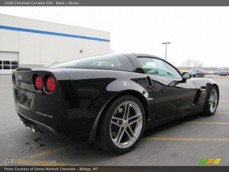 Black / Ebony 2008 Chevrolet Corvette Z06