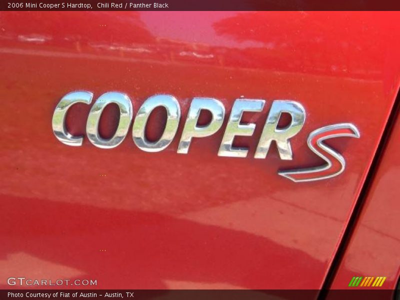 Chili Red / Panther Black 2006 Mini Cooper S Hardtop