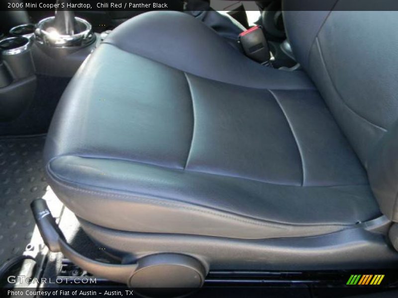 Chili Red / Panther Black 2006 Mini Cooper S Hardtop