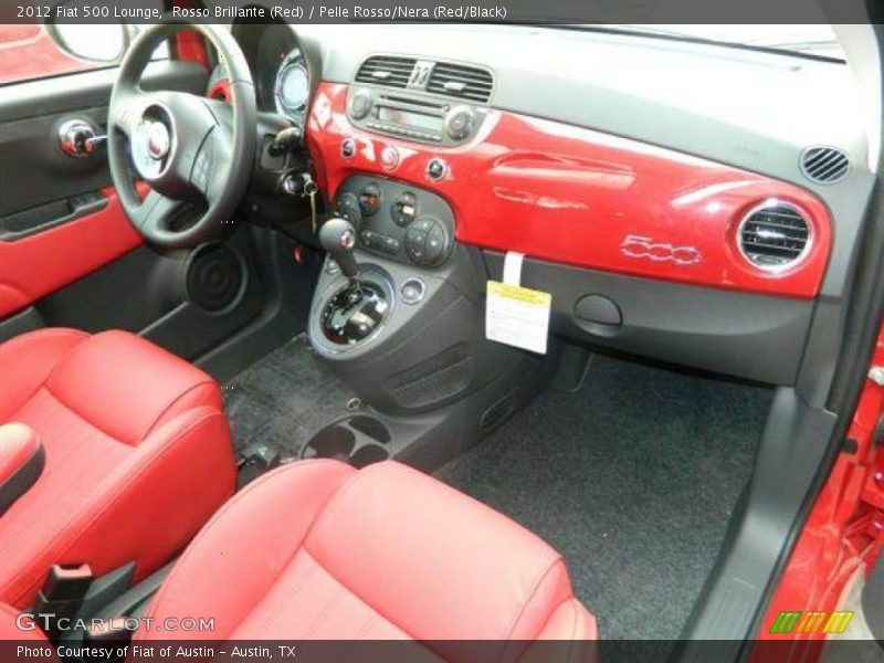 Dashboard of 2012 500 Lounge