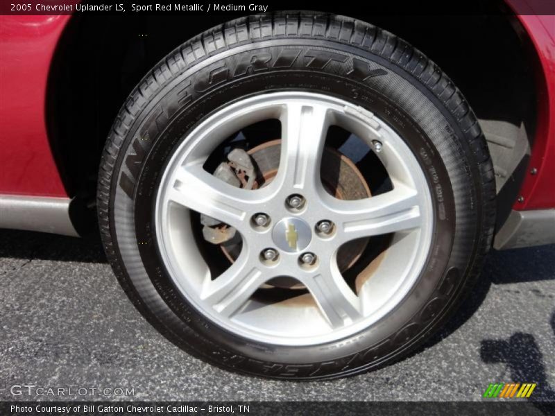 Sport Red Metallic / Medium Gray 2005 Chevrolet Uplander LS