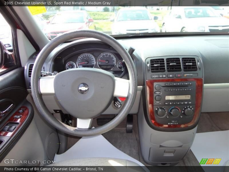 Sport Red Metallic / Medium Gray 2005 Chevrolet Uplander LS
