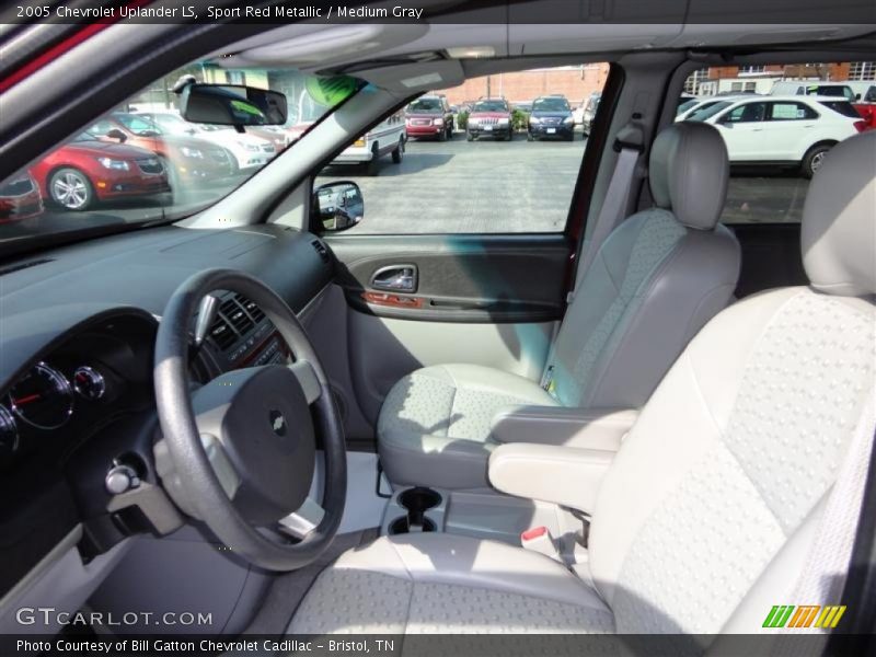 Sport Red Metallic / Medium Gray 2005 Chevrolet Uplander LS