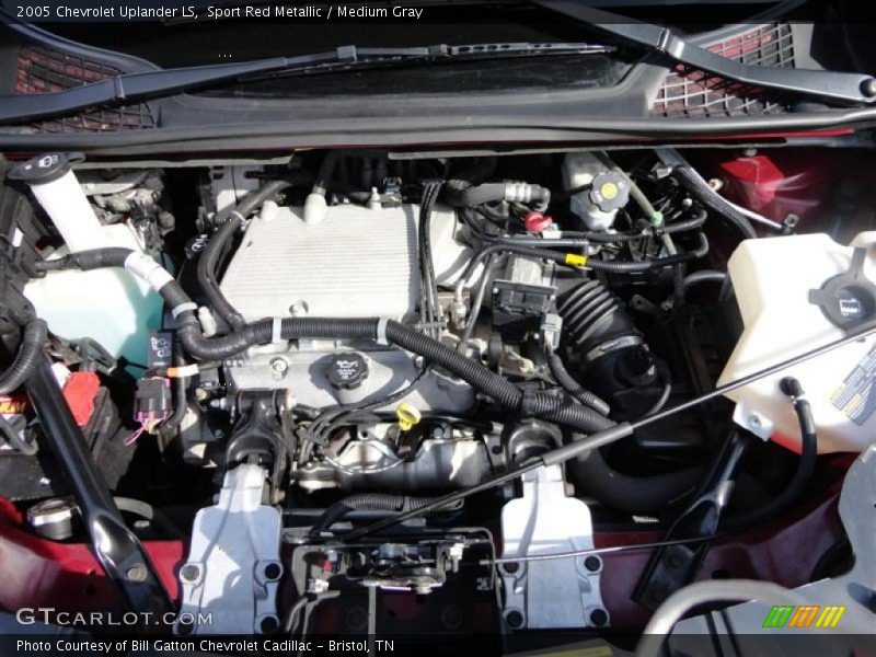 Sport Red Metallic / Medium Gray 2005 Chevrolet Uplander LS