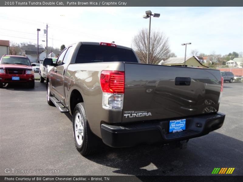 Pyrite Brown Mica / Graphite Gray 2010 Toyota Tundra Double Cab