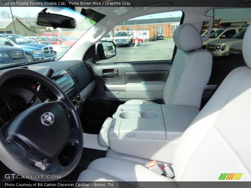 Pyrite Brown Mica / Graphite Gray 2010 Toyota Tundra Double Cab