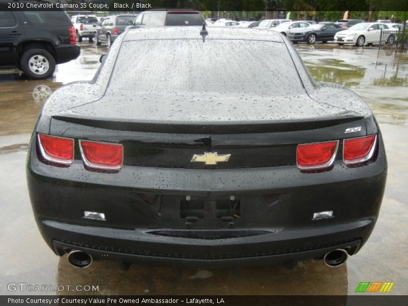 Black / Black 2010 Chevrolet Camaro SS Coupe