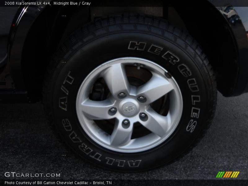 Midnight Blue / Gray 2008 Kia Sorento LX 4x4