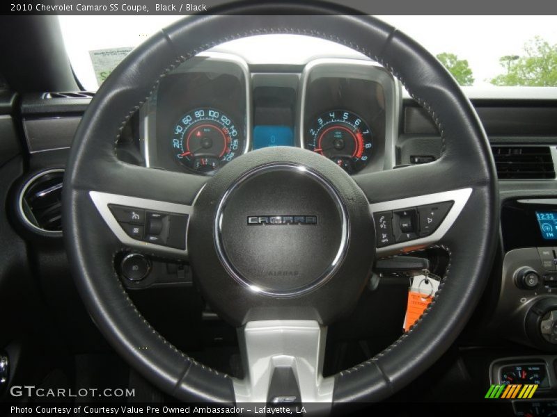 Black / Black 2010 Chevrolet Camaro SS Coupe