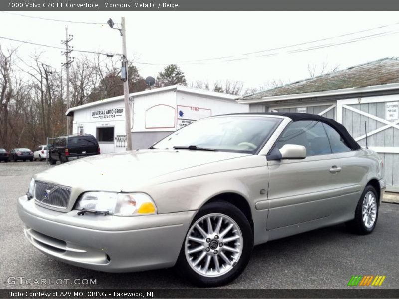 Moondust Metallic / Beige 2000 Volvo C70 LT Convertible