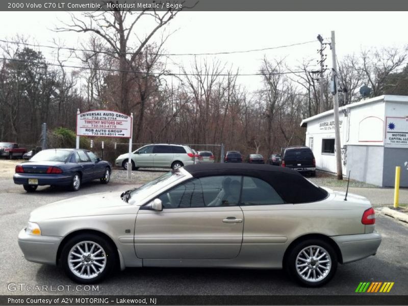 Moondust Metallic / Beige 2000 Volvo C70 LT Convertible