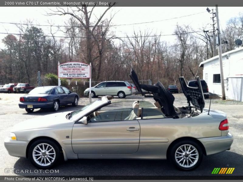 Moondust Metallic / Beige 2000 Volvo C70 LT Convertible