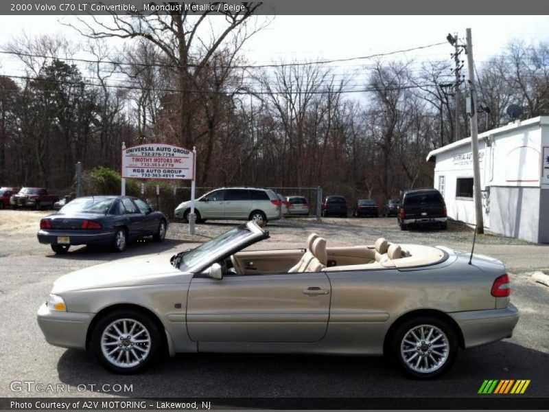 Moondust Metallic / Beige 2000 Volvo C70 LT Convertible