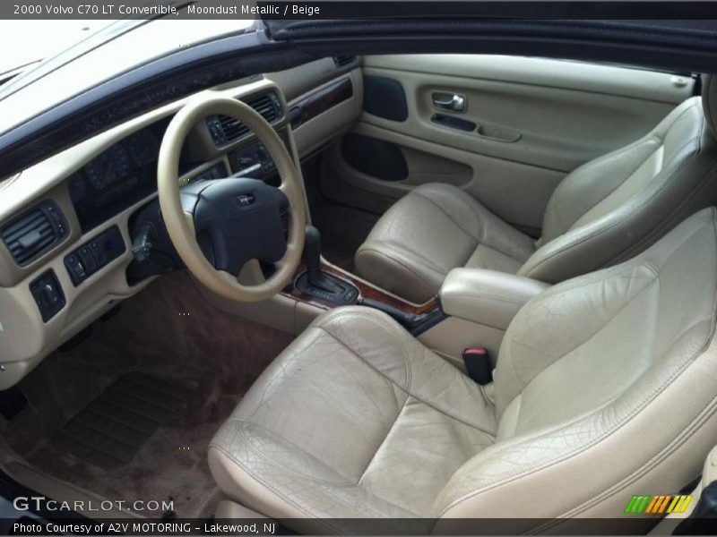  2000 C70 LT Convertible Beige Interior