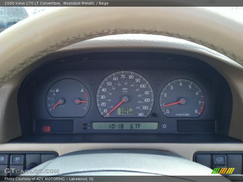  2000 C70 LT Convertible LT Convertible Gauges