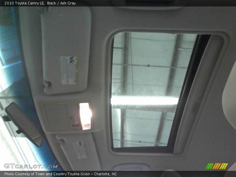 Black / Ash Gray 2010 Toyota Camry LE