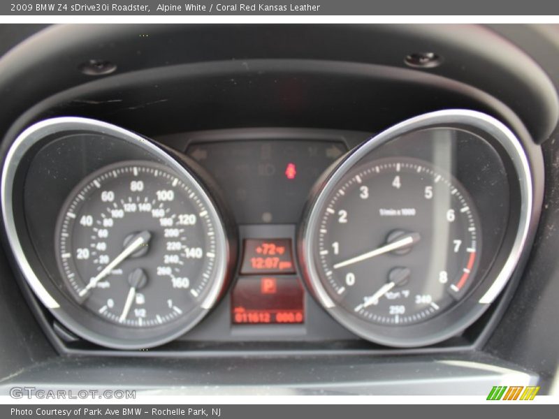  2009 Z4 sDrive30i Roadster sDrive30i Roadster Gauges