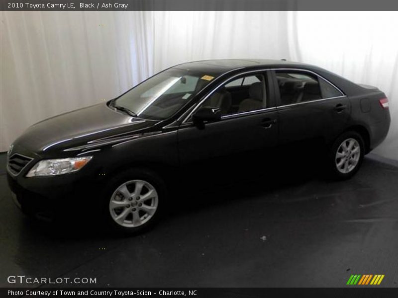 Black / Ash Gray 2010 Toyota Camry LE