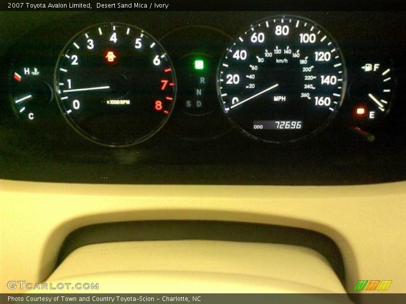 Desert Sand Mica / Ivory 2007 Toyota Avalon Limited