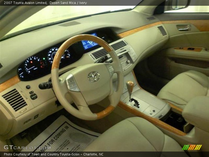 Desert Sand Mica / Ivory 2007 Toyota Avalon Limited