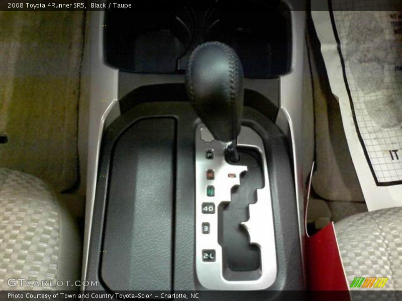 Black / Taupe 2008 Toyota 4Runner SR5
