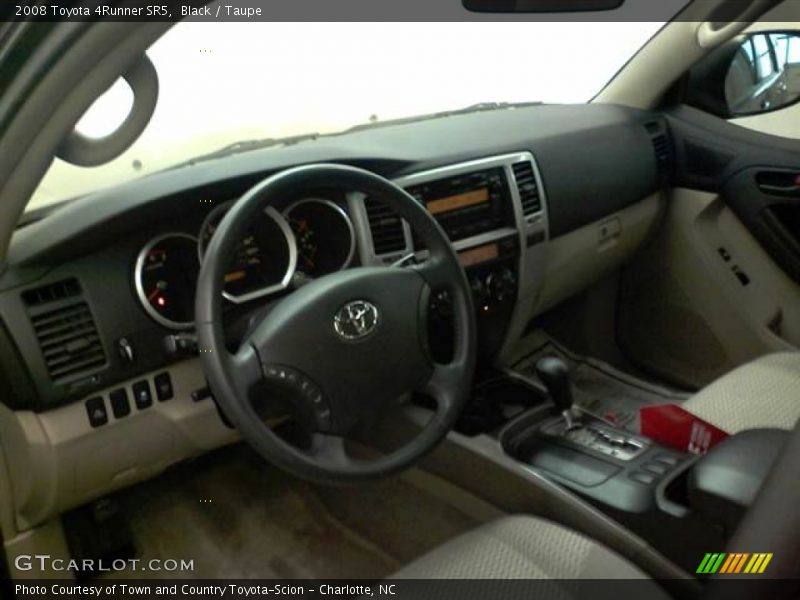 Black / Taupe 2008 Toyota 4Runner SR5