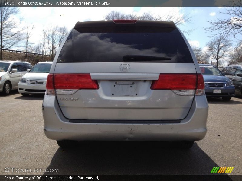 Alabaster Silver Metallic / Gray 2010 Honda Odyssey EX-L