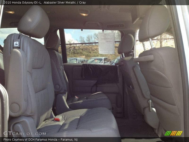 Alabaster Silver Metallic / Gray 2010 Honda Odyssey EX-L