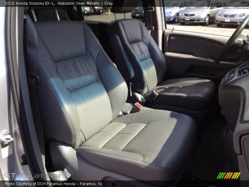 Alabaster Silver Metallic / Gray 2010 Honda Odyssey EX-L