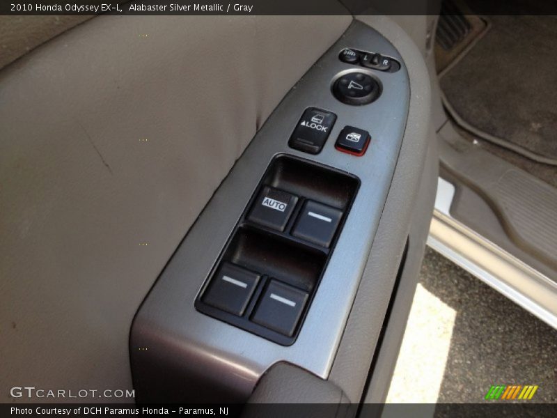 Alabaster Silver Metallic / Gray 2010 Honda Odyssey EX-L