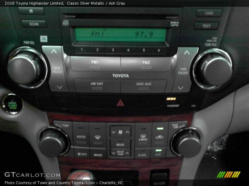 Classic Silver Metallic / Ash Gray 2008 Toyota Highlander Limited