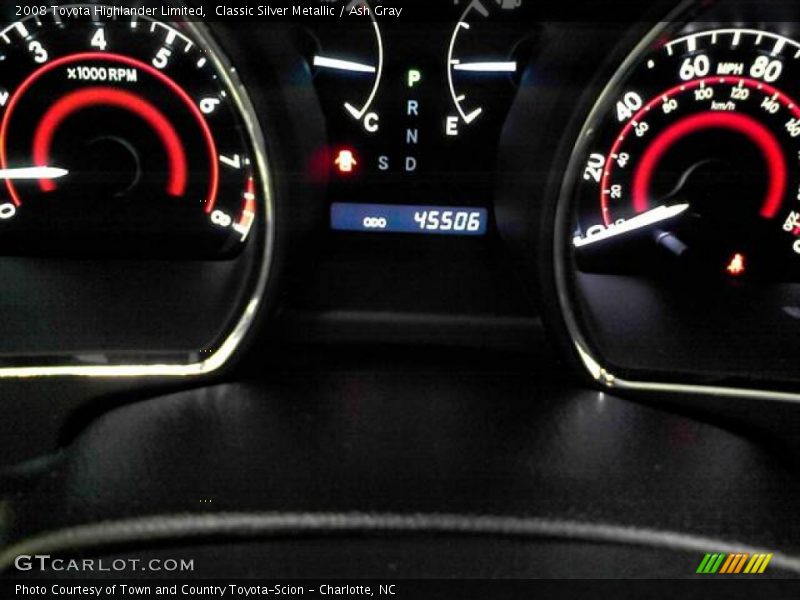 Classic Silver Metallic / Ash Gray 2008 Toyota Highlander Limited