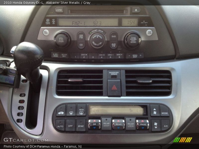 Alabaster Silver Metallic / Gray 2010 Honda Odyssey EX-L